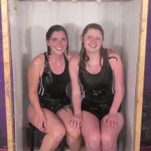 DungeonMasterOne: Adidas Jacket Gungetank Time for Maude and Miss Abigail!
