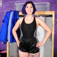 DungeonMasterOne: Adidas Jacket Gungetank Time for Maude and Miss Abigail!