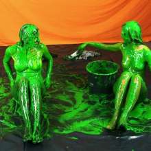 Lara_eurowam: Another Sexy Slime Fun with Szende and Laura