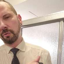 zave66: Another Suited Shower after Work