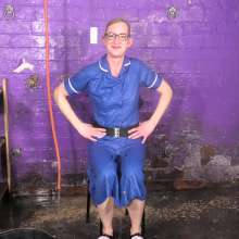 DungeonMasterOne: Aurora, in Nurses Uniform, Washes the Buckets