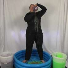 CheekyLuna: Cheekyluna's Gunge Filled Wetsuit