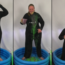 CheekyLuna: Cheekyluna's Gunge Filled Wetsuit