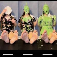 Chloe of PieroProductions: Chloe G Is... Seated and Slimed