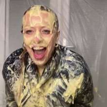 bsmessybakery: Cream and Custard Puffer Jacket