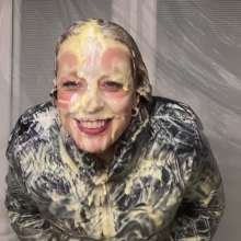 bsmessybakery: Cream and Custard Puffer Jacket