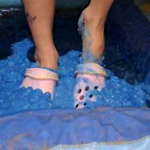 Thefetishgirl: Croc Slime Fun