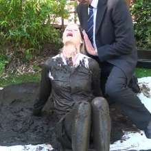 WSMProductions: Custard Couple (Cc) in Muddy Business Suits