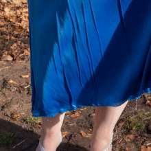 JD and Messy Andi: Andi's Blue Formal Gown Gets Wet!