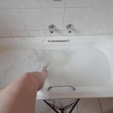 Darkabyss445: Grey Tank and Bikini Bubbly Bathtub Soak