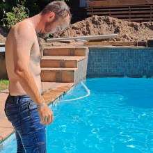 Thefetishgirl: Hotstuff Gets Soakiing Wet in His Jeans and White Briefs