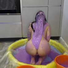 WAMfuns Messy Forfeits: Kacie James Gungey Dildo Play