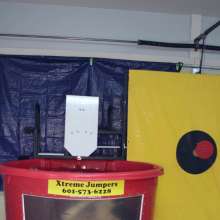 FunFilled Photography: Mallory's Dunk Tank Trivia in a Little Black Dress!