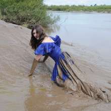 DungeonMasterOne: Midsummer Maude's Formal Blue Mudbath!