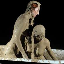 dlodoski: Kendra and Mina in the Mud Tub--Photos