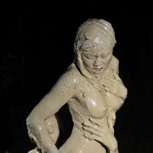 dlodoski: Kendra and Mina in the Mud Tub--Photos