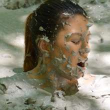 dlodoski: Nikko Enjoys Mud Bubble Fun--Photos