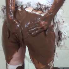 WSMProductions: Mrs. Custard Couple (Cc) As the Chocolate Easter Bunny