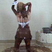WSMProductions: Mrs. Custard Couple (Cc) As the Chocolate Easter Bunny