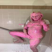 RevSlymsford: Naked Pink Kaydens Has Fun With Oatmeal