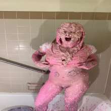 RevSlymsford: Naked Pink Kaydens Has Fun With Oatmeal