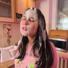 Your Wet Cat: Naughty Sister Was Seen Smoking and Was Punished