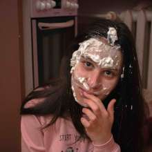 Your Wet Cat: Naughty Sister Was Seen Smoking and Was Punished