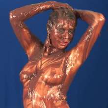 Lara_eurowam: Ocsana Is Back to Have Fun in the Chocolate Pudding