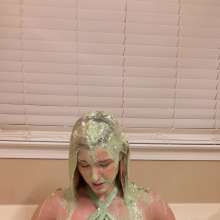 Slimed Models: Scarlett Makes and Takes a Bucket of Super Nasty Fish Slime
