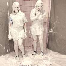 Alana SexyMessyBabes: School Girls Cream Pied Pt 2