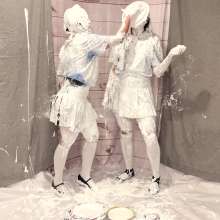 Alana SexyMessyBabes: School Girls Cream Pied Pt 2