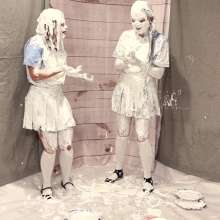 Alana SexyMessyBabes: School Girls Cream Pied Pt 2