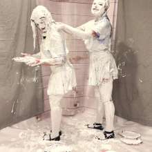 Alana SexyMessyBabes: School Girls Cream Pied Pt 2
