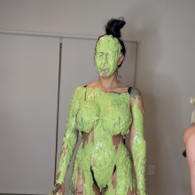 Slimed Models: Four Babes Slime Each Other With Our Gross Slime!