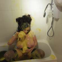 WAMfuns Messy Forfeits: Secretary Sophia's Gungey Masturbation