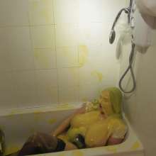 WAMfuns Messy Forfeits: Secretary Sophia's Gungey Masturbation
