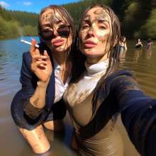 carlosstf33: Dancing in mud and water