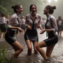 carlosstf33: Dancing in mud and water