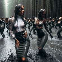 carlosstf33: Dancing in mud and water