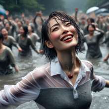 carlosstf33: Dancing in mud and water