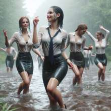 carlosstf33: Dancing in mud and water