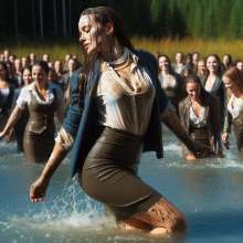 carlosstf33: Dancing in mud and water
