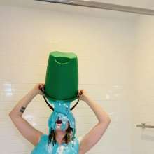 Slimed Models: Anastasia Gets Sexy With Blue Cake Batter
