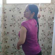 AngieWAM: Angie Rinse Herself After a Messy Session in Sportwear