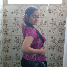 AngieWAM: Angie Rinse Herself After a Messy Session in Sportwear