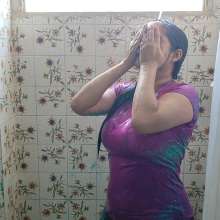 AngieWAM: Angie Rinse Herself After a Messy Session in Sportwear