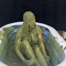 Wam Bagheera Studio: Bagheera Plays with Tick Slime after Leaving The Pit