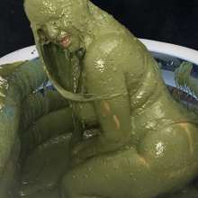 Wam Bagheera Studio: Bagheera Plays with Tick Slime after Leaving The Pit