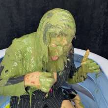 Wam Bagheera Studio: Bagheera Plays with Tick Slime after Leaving The Pit