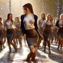 carlosstf33: Dancing in mud and water